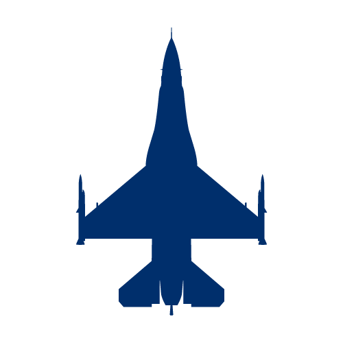 F-16 Top Down